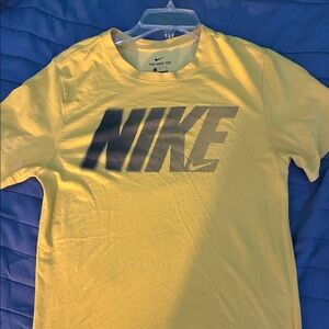 Yellow Nike t-shirt